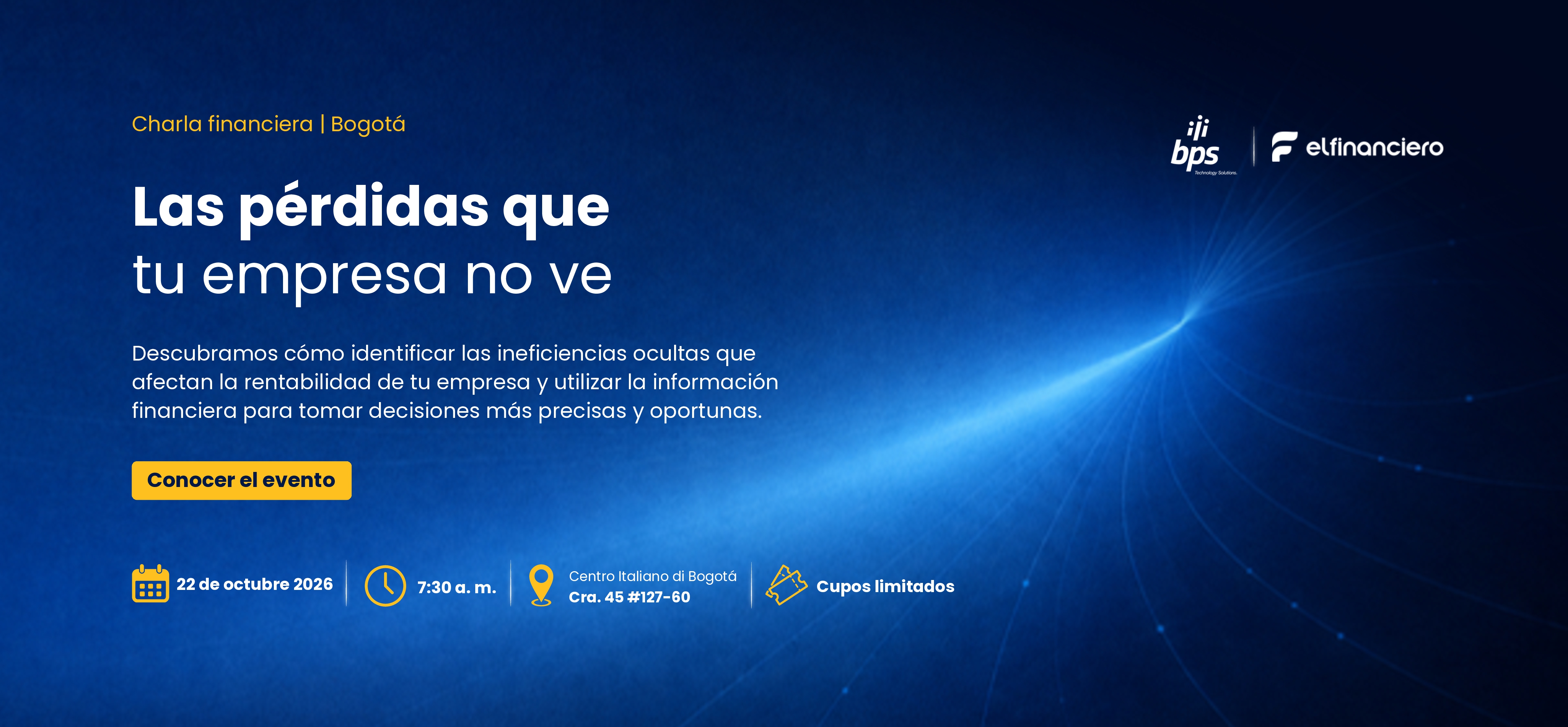 Charla financiera | Las pérdidas que tu empresa no ve